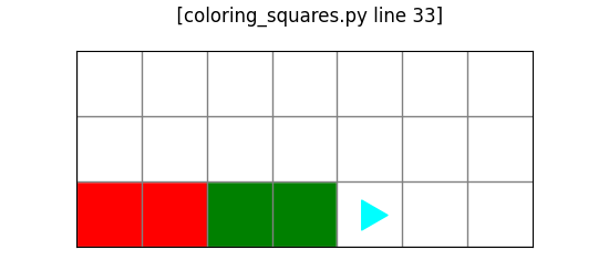 coloring squares world