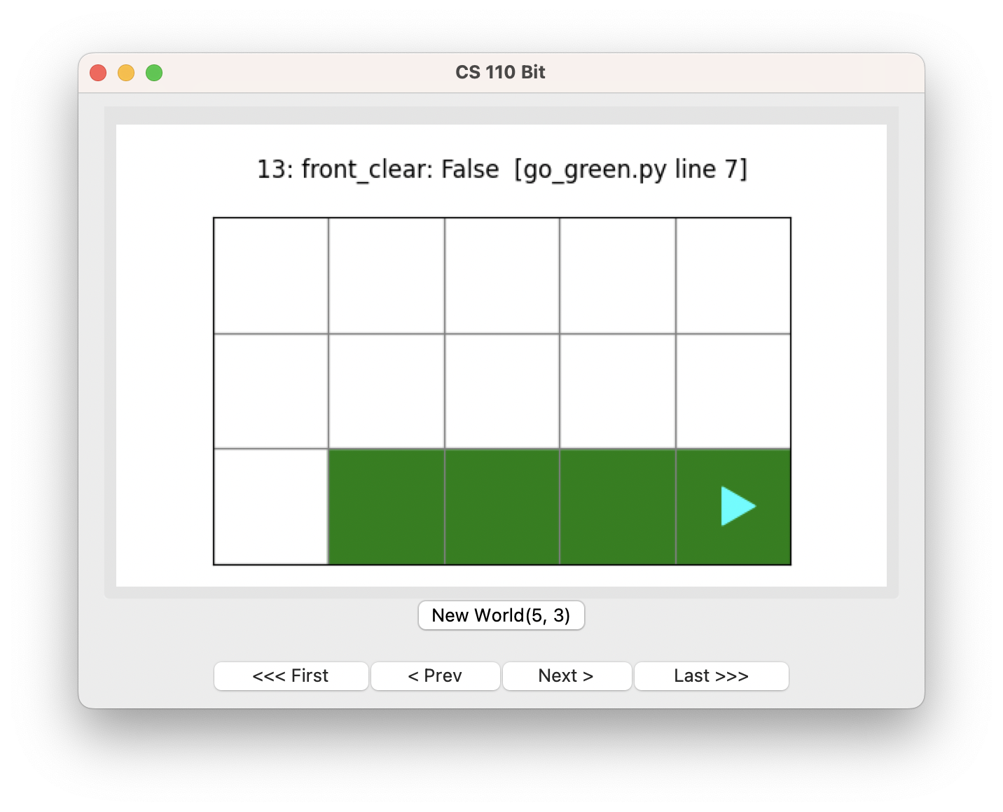 this version of go green leaves the first square blank